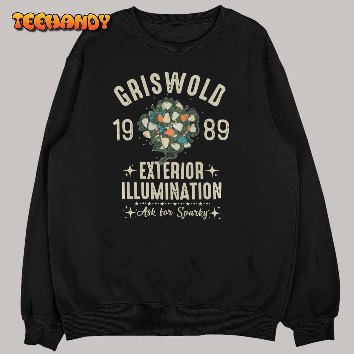 1989 Exterior Illumination Funny Christmas Lighting Pullover Hoodie