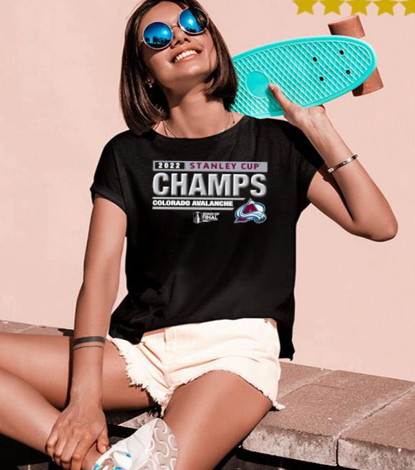 2022 Colorado Avalanche Stanley Cup Champs Final NFL T Shirt