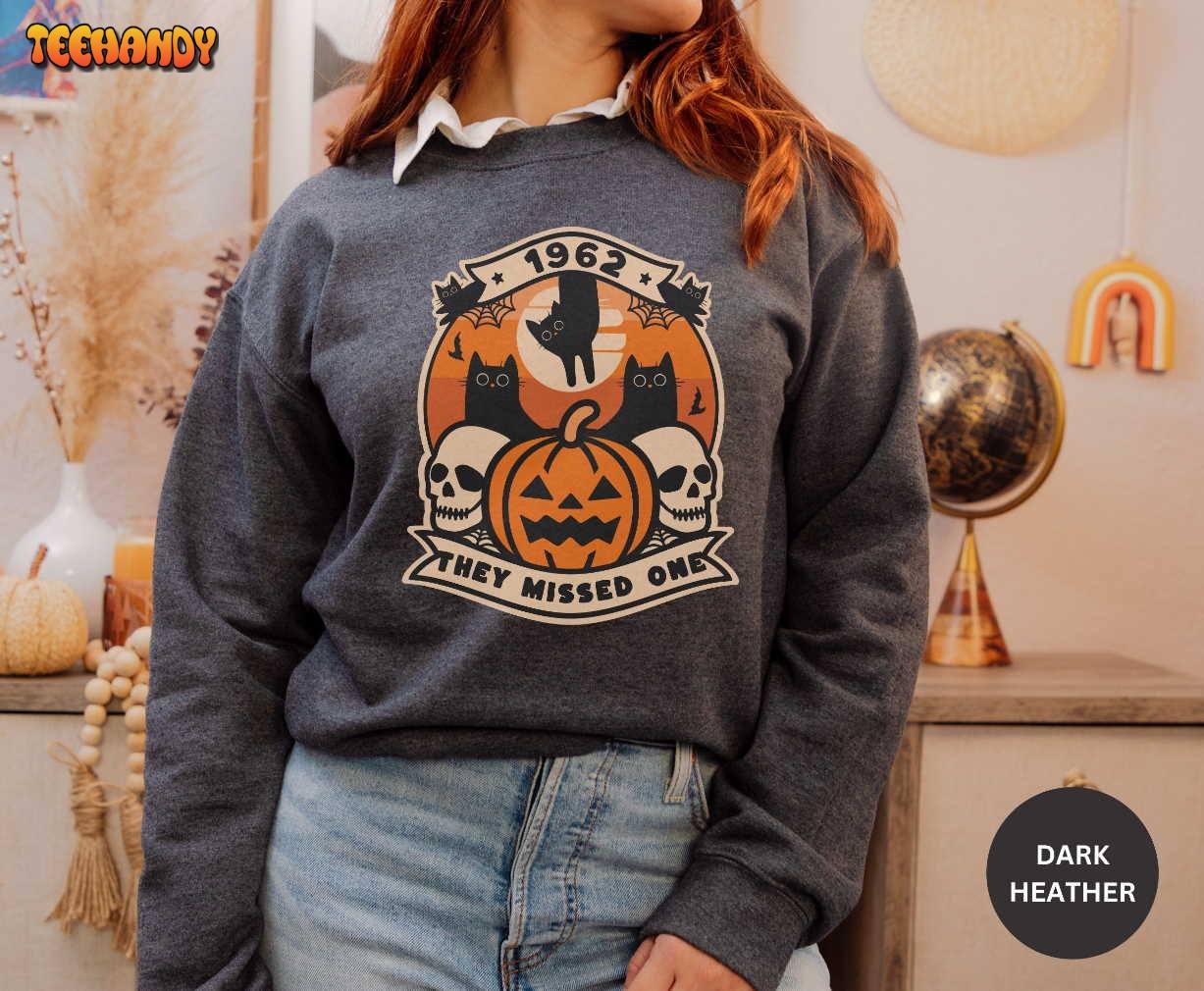 1962 They Missed One Halloween Sweatshirt