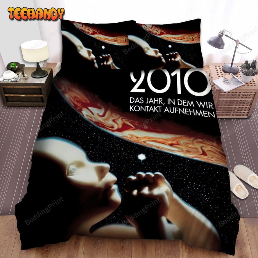 2010 The Year We Make Contact Movie Poster 3 Duvet Cover Bedding Sets