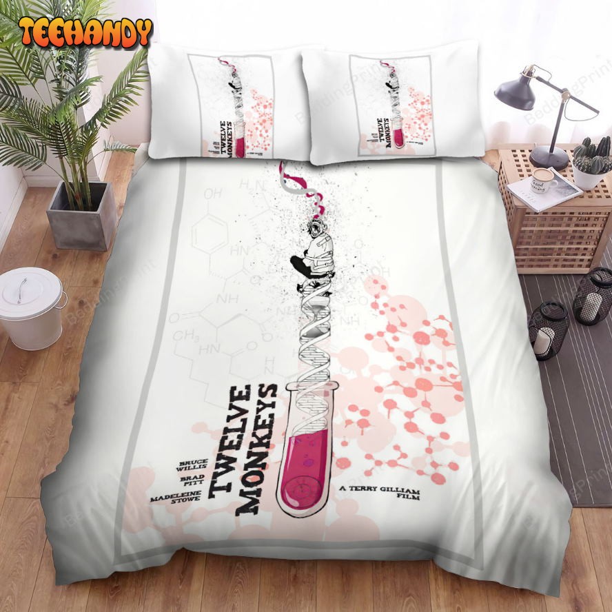 12 Monkeys (2015-2018) Chémistry Movie Poster Duvet Cover Bedding Sets