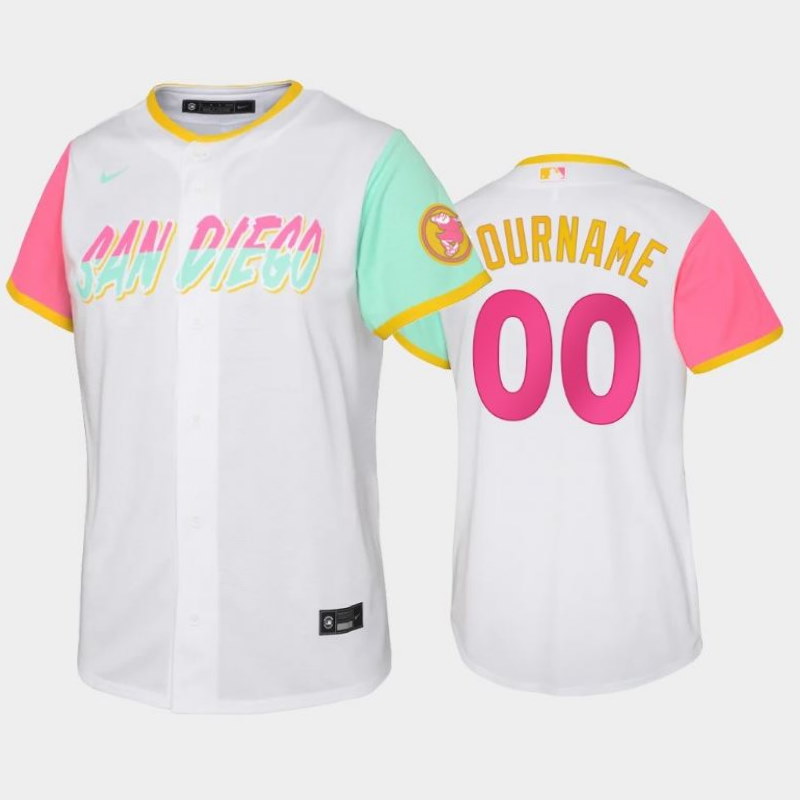 2022 City Connect San Diego Padres Replica Custom Jersey