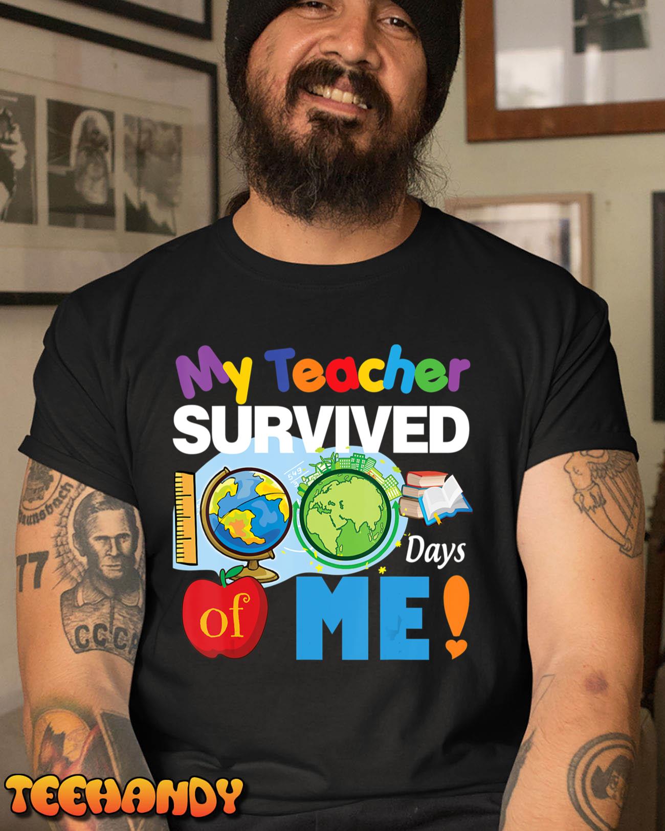 100 Days Of School Shirt, 100th Day Of School Shirt For Boys T-Shirt