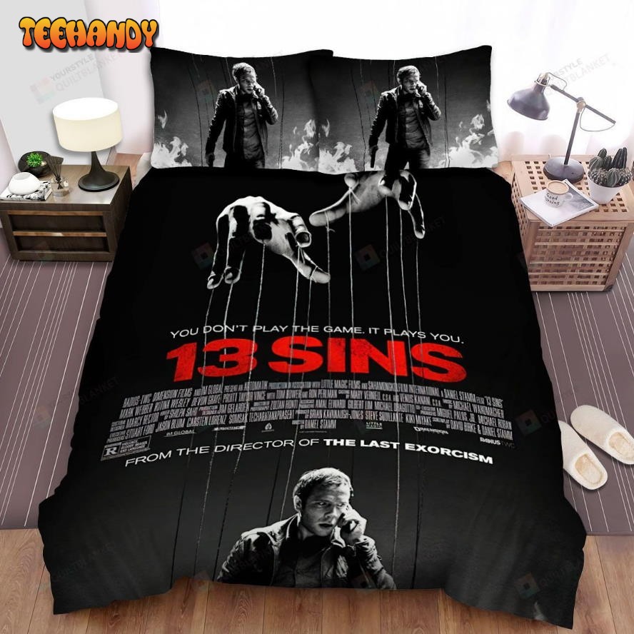 13 Sins You Don’t Play The Game It’s Play You Movie Poster Bedding Sets