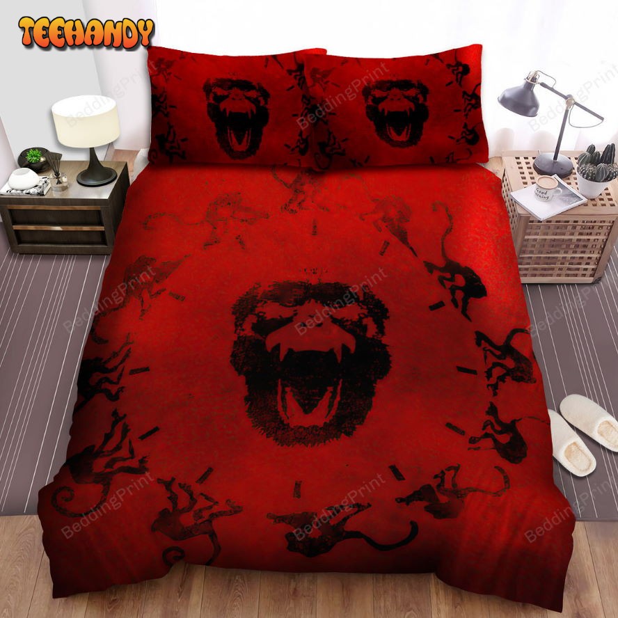12 Monkeys (2015-2018) Angry Monkey Movie Poster Bedding Sets