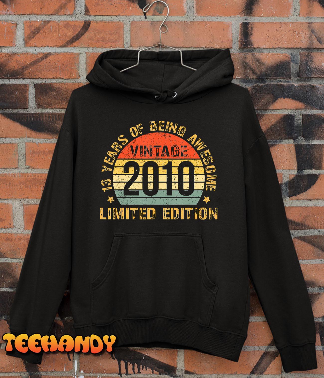 13yr BDay Son Boy Funny 2010 13th 13 Year Old Birthday T-Shirt