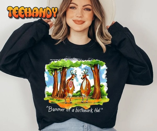 1990s The Far Side Bummer Of A Birthmark T-Shirt, The Far Side T-Shirt