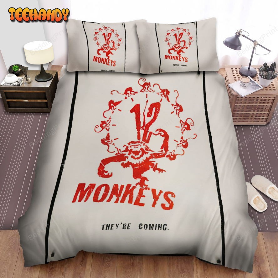 12 Monkeys (2015-2018) Poster Movie Poster Duvet Cover Bedding Sets Ver 7