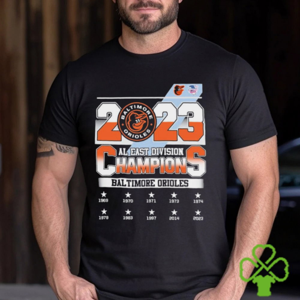 2023 AL East Division Champions Baltimore Orioles AL East T Shirt