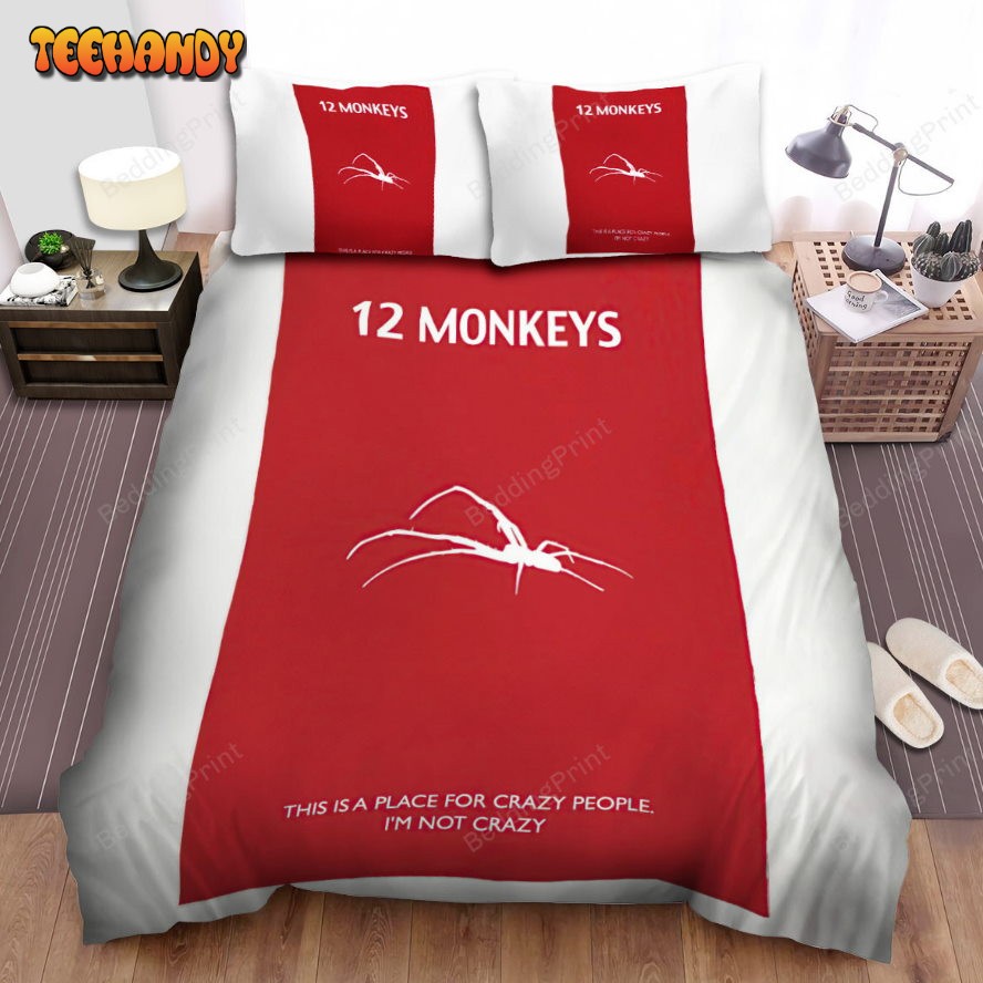 12 Monkeys (2015-2018) This Is A Place Forr Crazy People Movie Bedding Sets