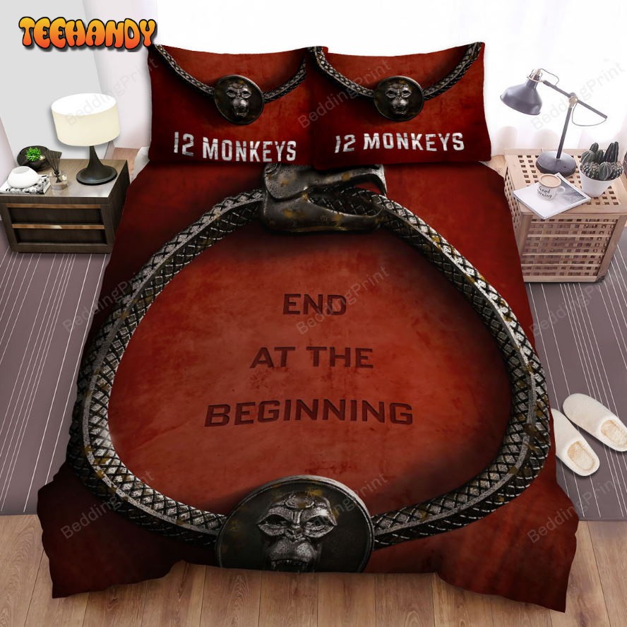12 Monkeys (2015-2018) End At The Beginning Movie Poster Bedding Sets