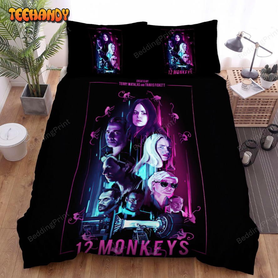 12 Monkeys (2015-2018) Created By Terry Matalas Travis Fickett Bedding Sets
