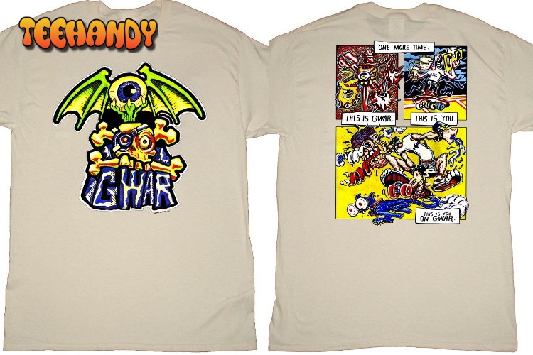 1990 Gwar This Is You On Gwar One More Time T-Shirt