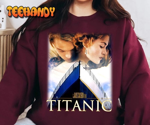 1998 Titanic Stanley Desantis T-Shirt, 1998 Deadstock Titanic Film T-Shirt