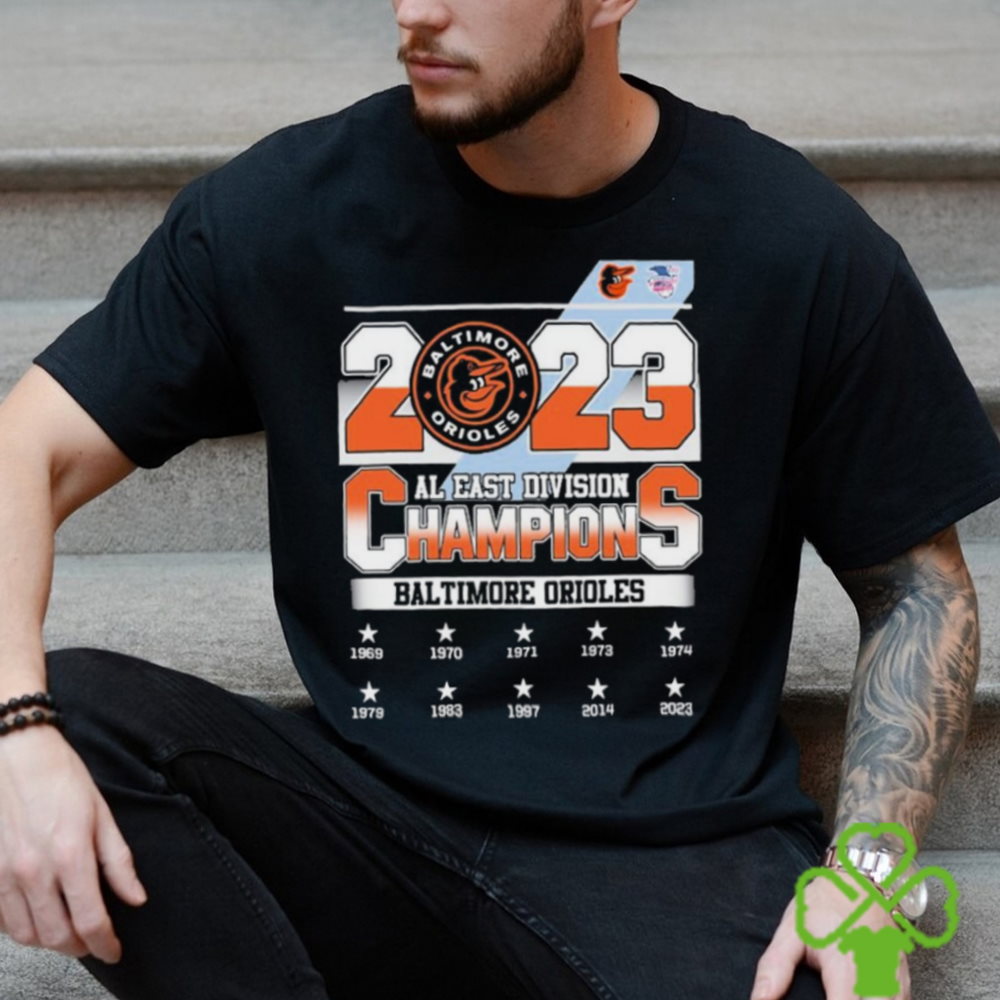 2023 AL East Division Champions Baltimore Orioles AL East T Shirt