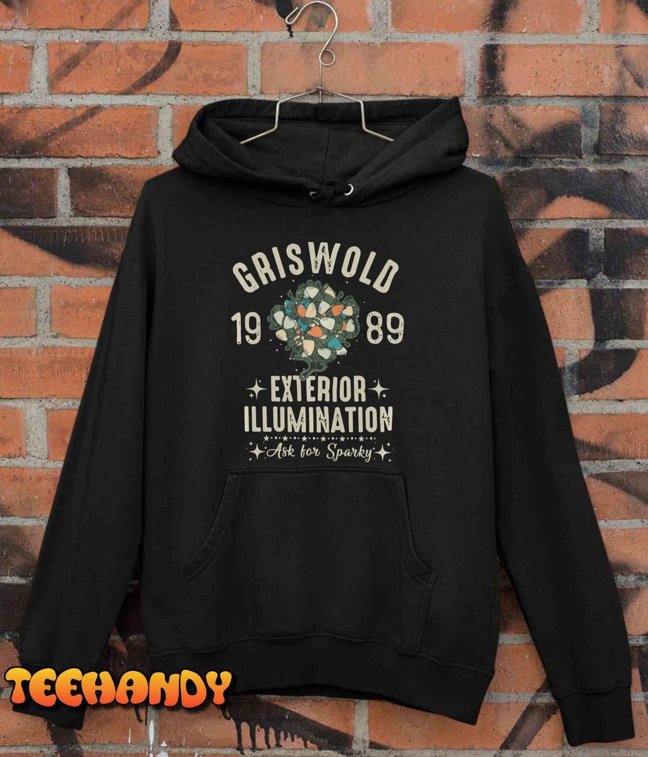 1989 Exterior Illumination Funny Christmas Lighting Pullover Hoodie